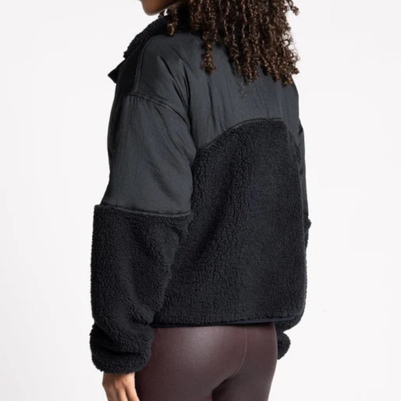 New with tags. Black jacket w Sherpa. Thread and Supply - Picture 2 of 2